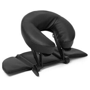 MoyRetty Massage Table Face Cradle with Pad, Adjustable Massage Headrest Cradle